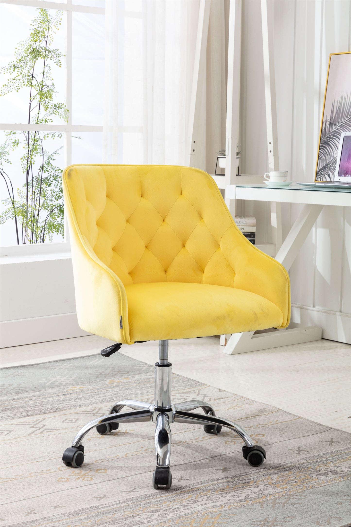 Swivel Shell Chair for Living Room/ Modern Leisure office Chair