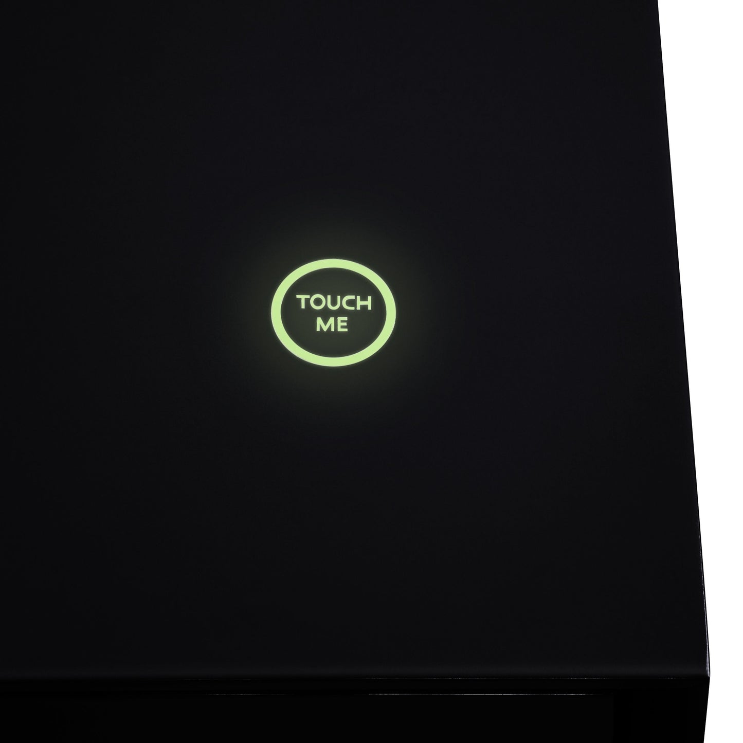 Raceloma TV stand , LED, Black Chrome Finish 91994