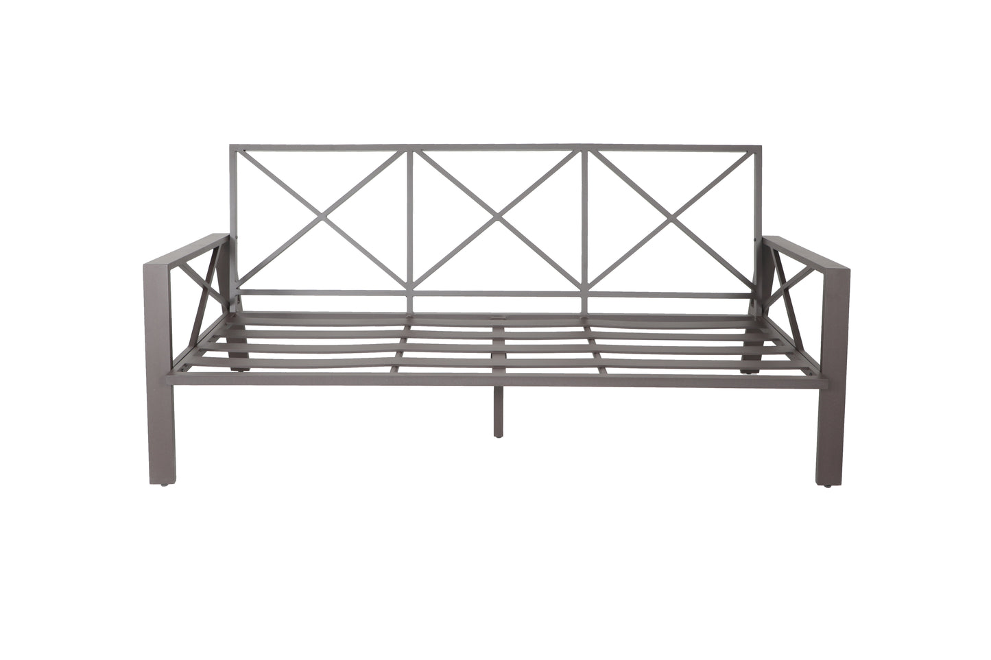 Modern Muse 4 pcs Aluminum Patio Sofa set with Cushion,KD
