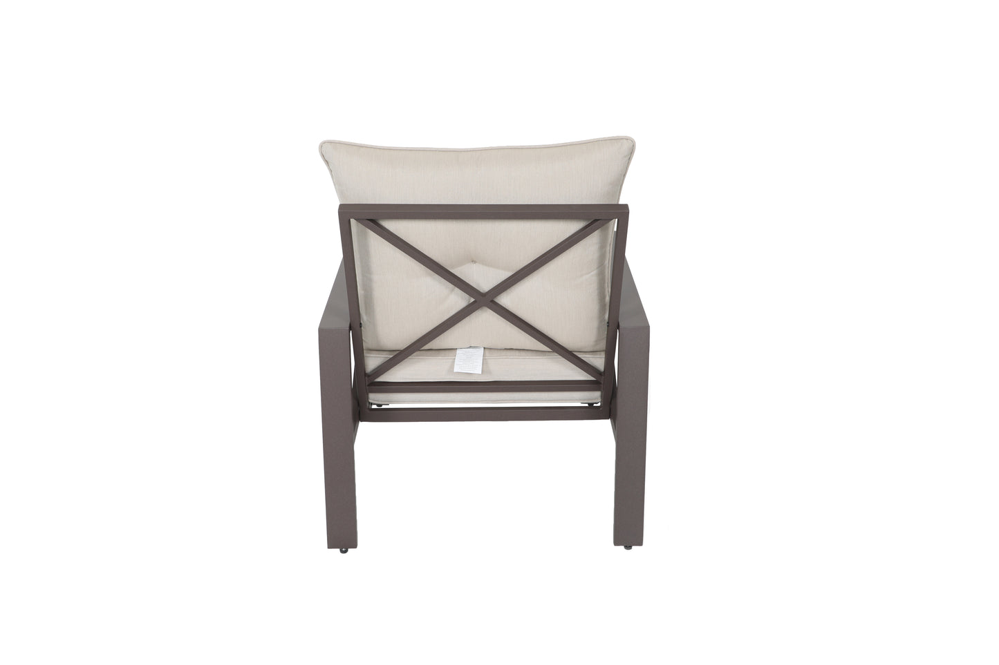 Modern Muse 4 pcs Aluminum Patio Sofa set with Cushion,KD