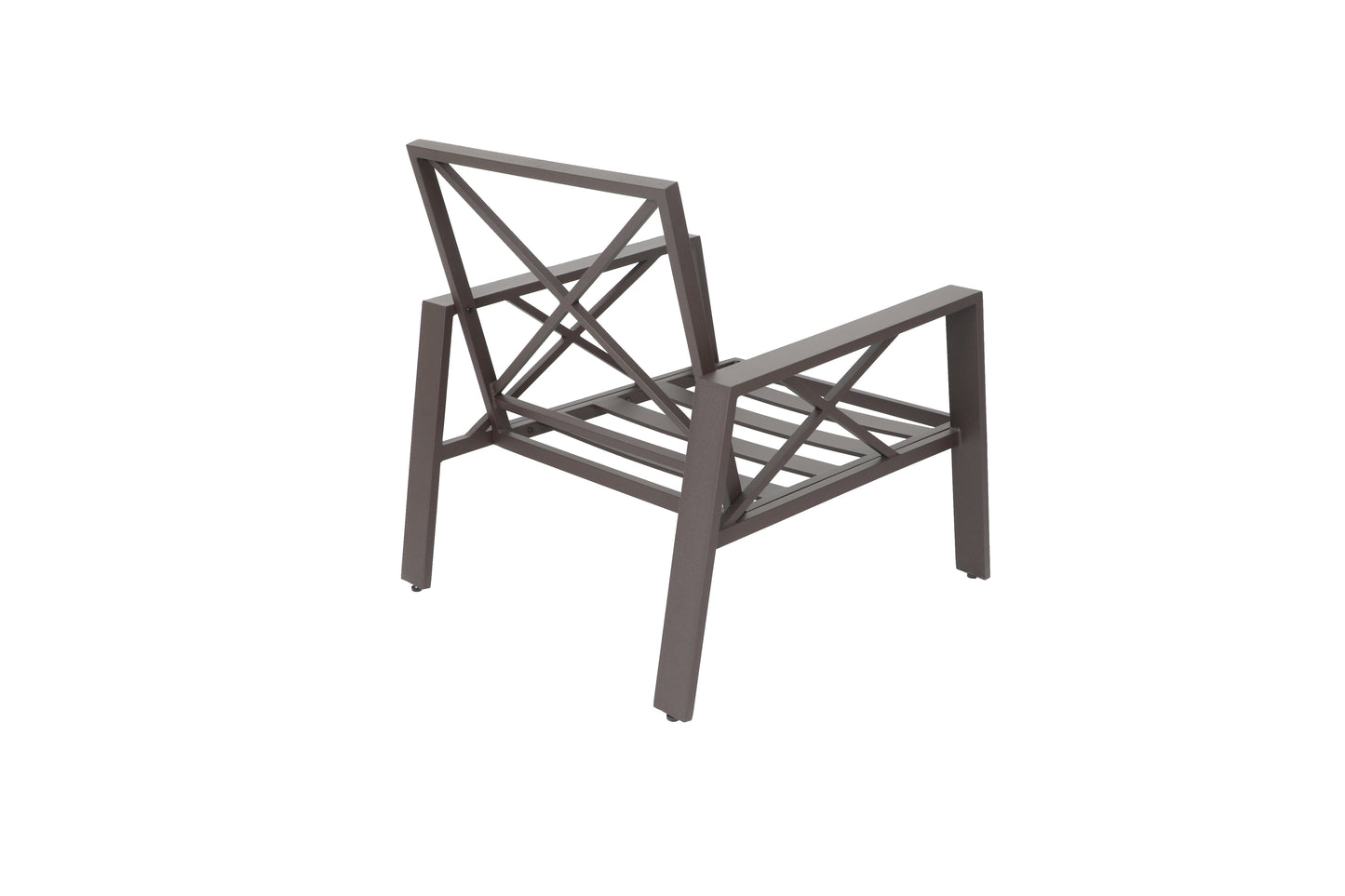 Modern Muse 4 pcs Aluminum Patio Sofa set with Cushion,KD