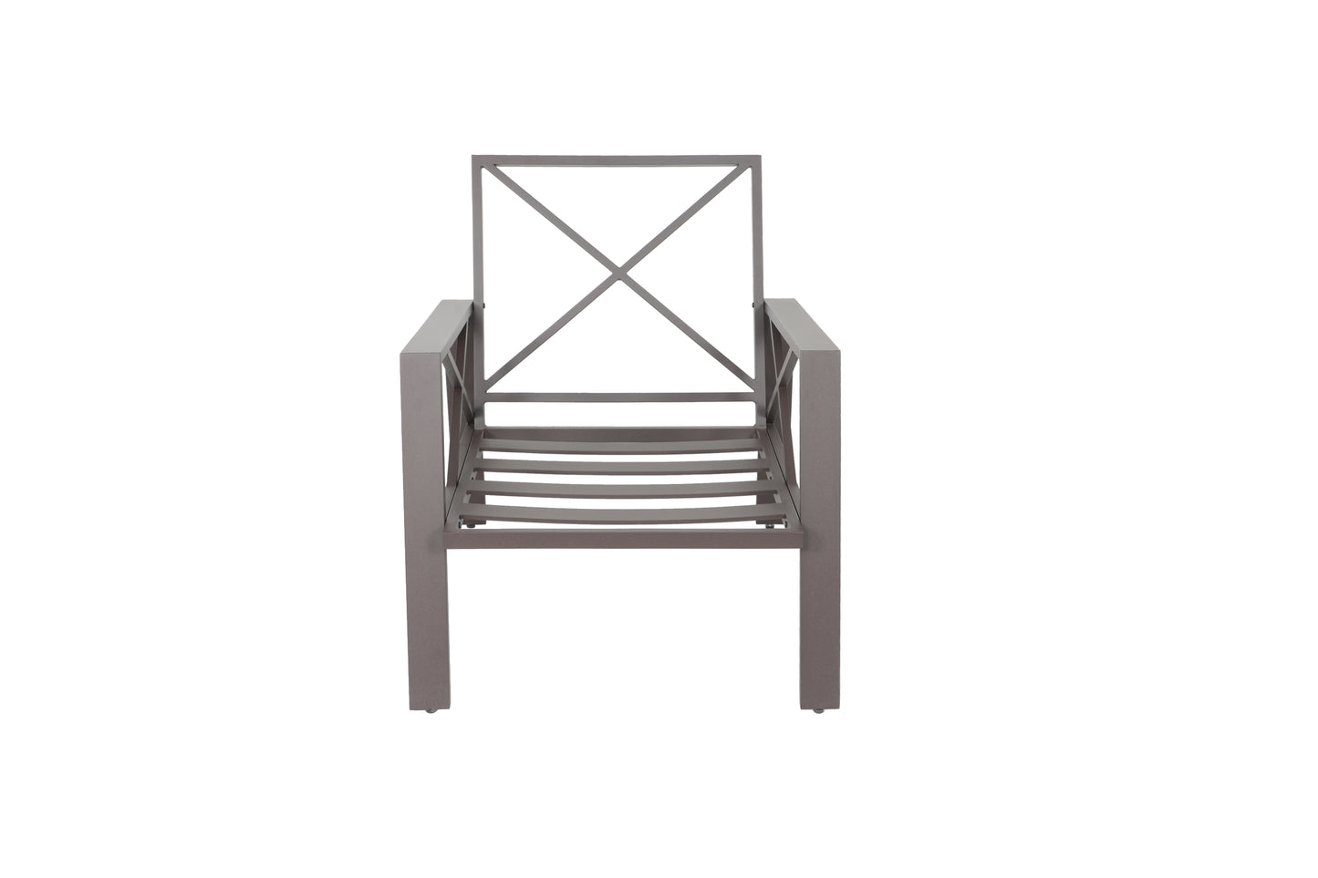 Modern Muse 4 pcs Aluminum Patio Sofa set with Cushion,KD