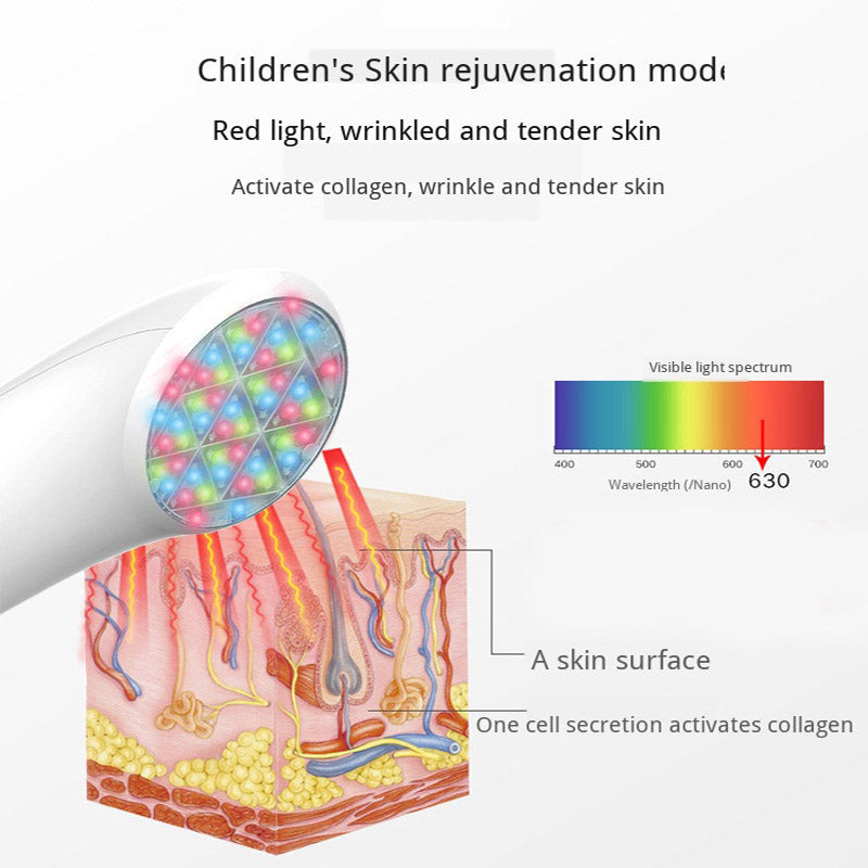 Color light beauty instrument