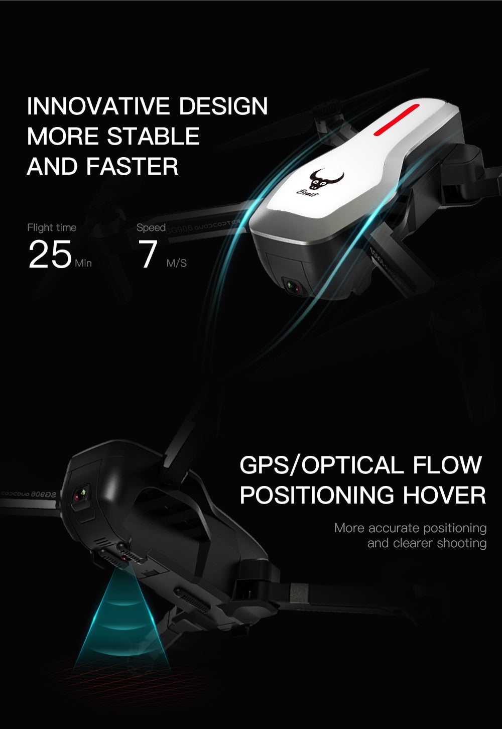 SG906 Professional Edition 4K HD aerial drone