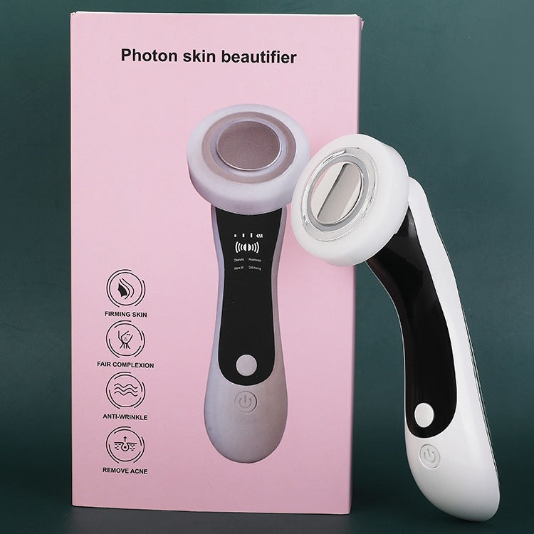 Micro Current Cleansing Device Home Photon Skin Rejuvenation Lifting Importer Facial Massage Device