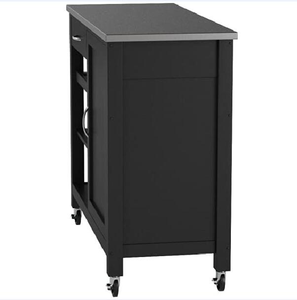 Ottawa Kitchen Cart, Stainless Steel