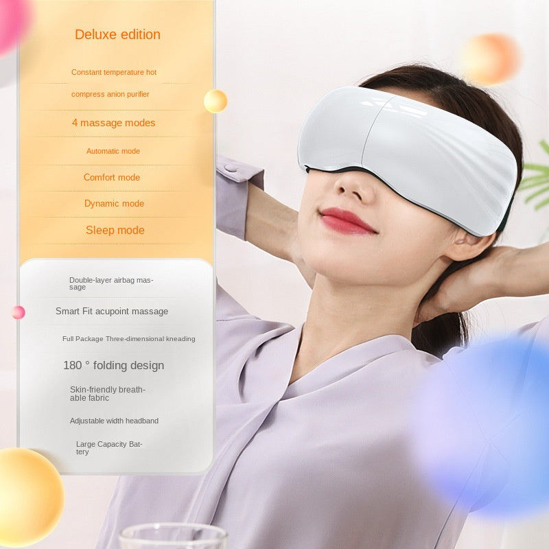 Bluetooth Music Hot Compress Eye Mask Massager