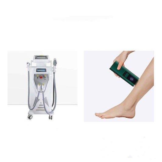 Freezing point hair removal device