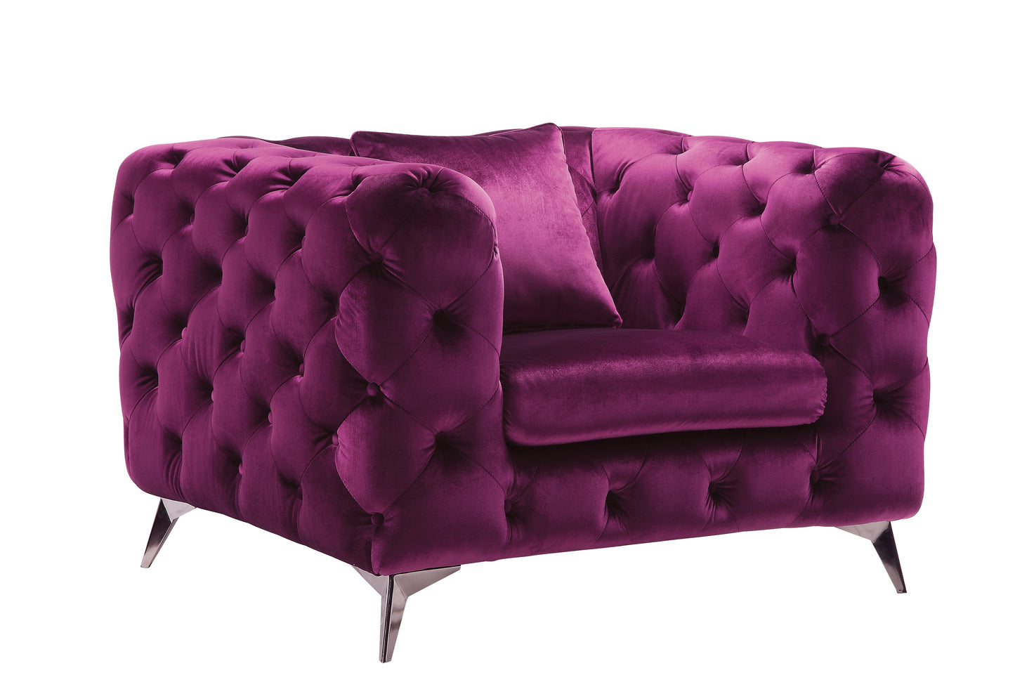 Atronia Chair, Purple Fabric 54907