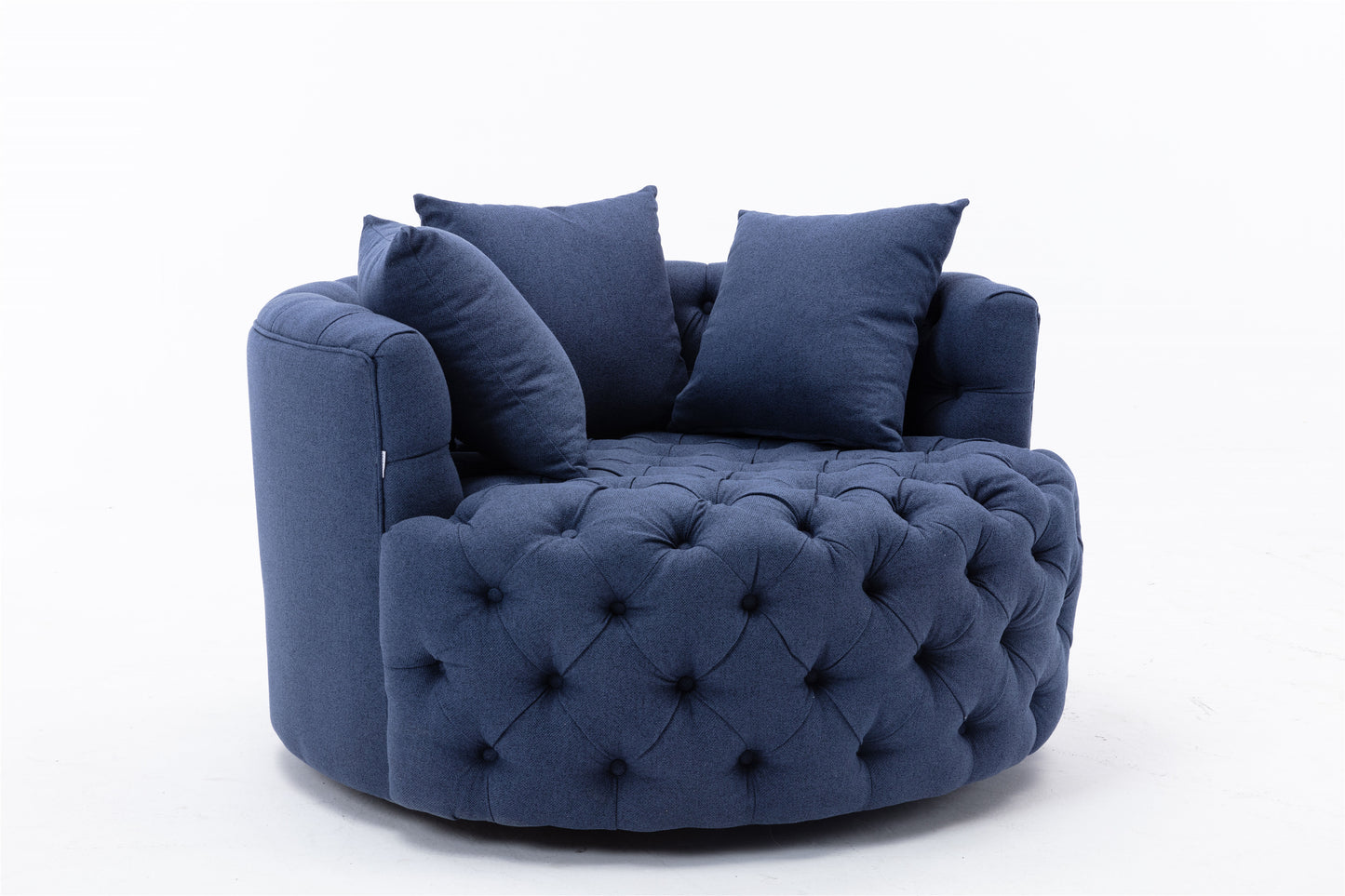 Modern Akili swivel accent chair