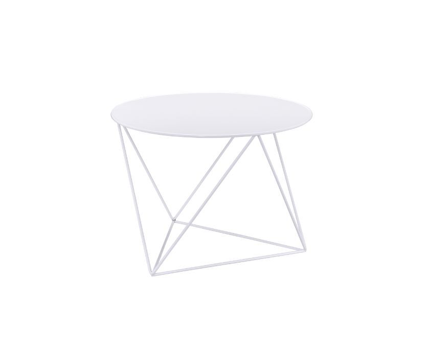 Epidia Accent Table, White Finish 97842