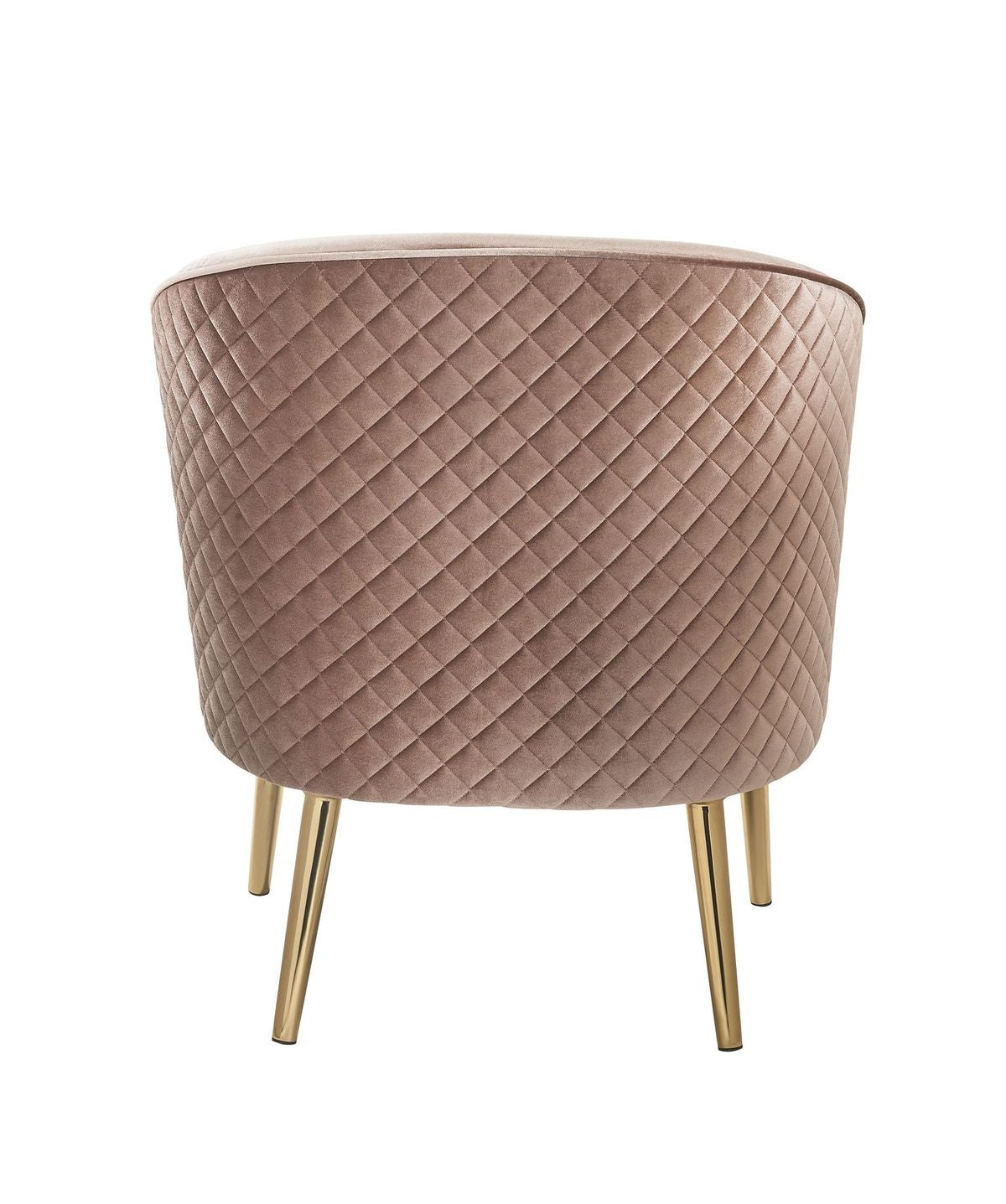 Benny Accent Chair, Velvet & Gold 59885