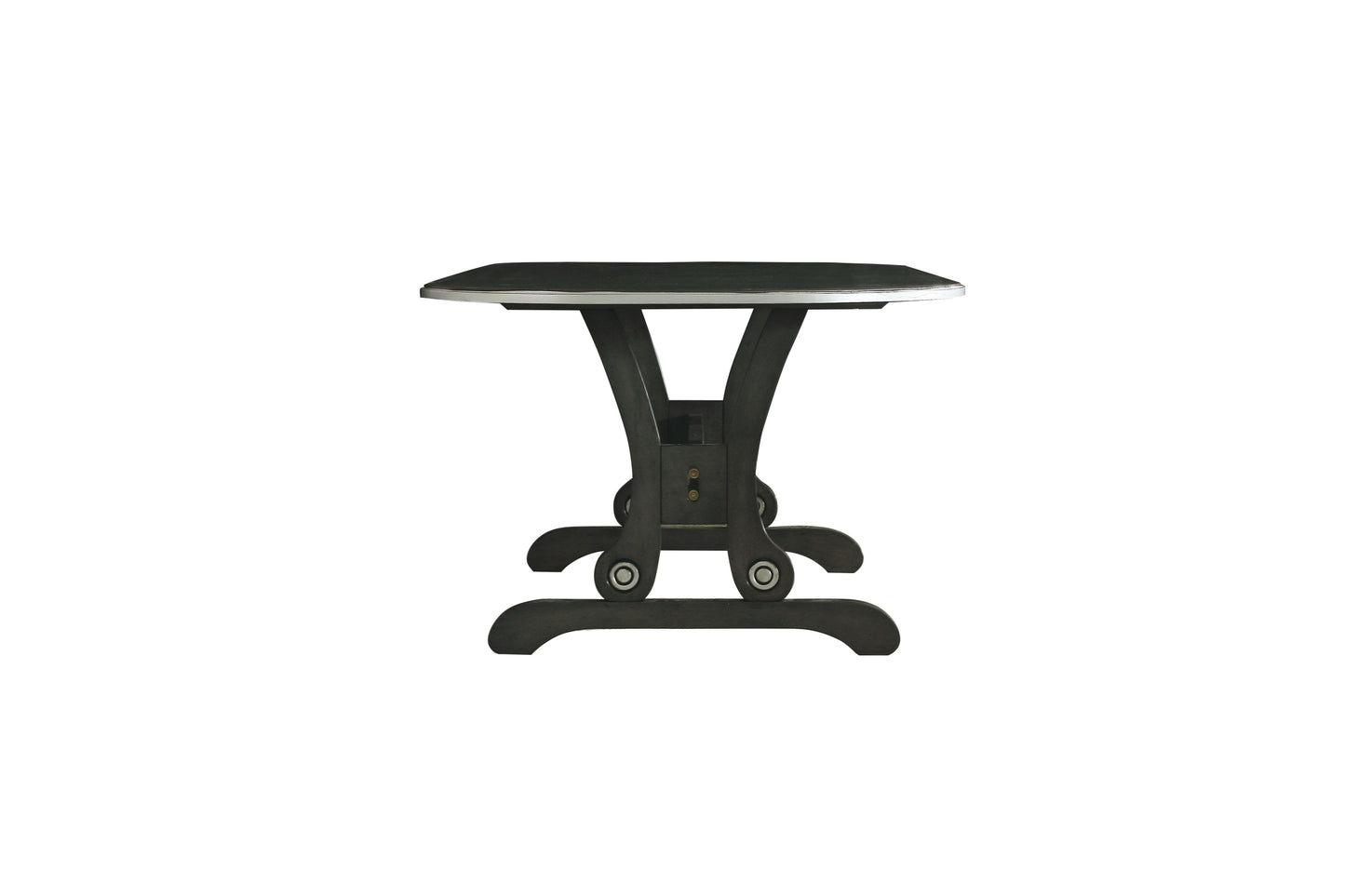 House Beatrice Dining Table, Charcoal Finish 68810
