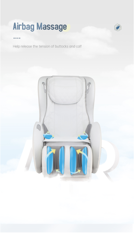 Massage Chairs SL Track Full Body and Recliner, Shiatsu Recliner with Bluetooth Speaker-Beige