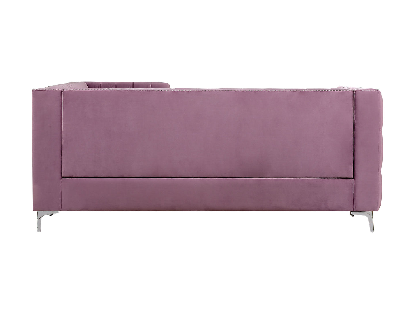 Rhett Sectional Sofa, Purple Velvet 55500