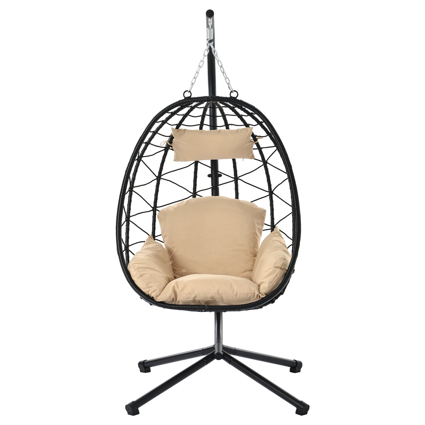 Indoor Outdoor Swing Chair with Stand