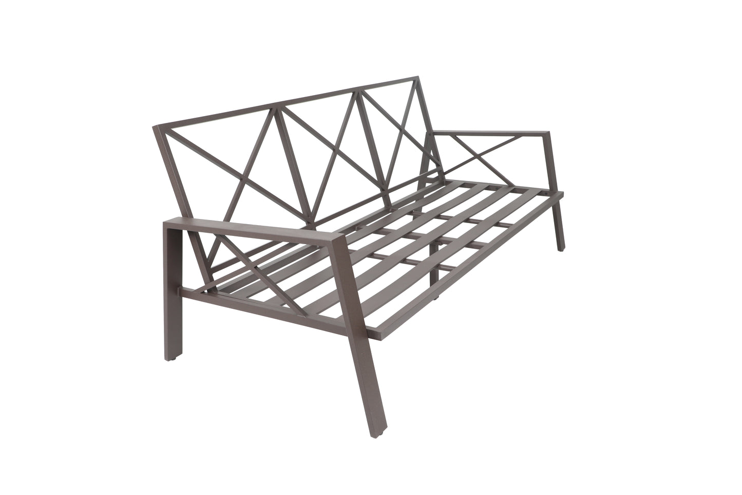 Modern Muse 4 pcs Aluminum Patio Sofa set with Cushion,KD