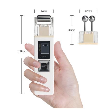 Microcurrent facial massager