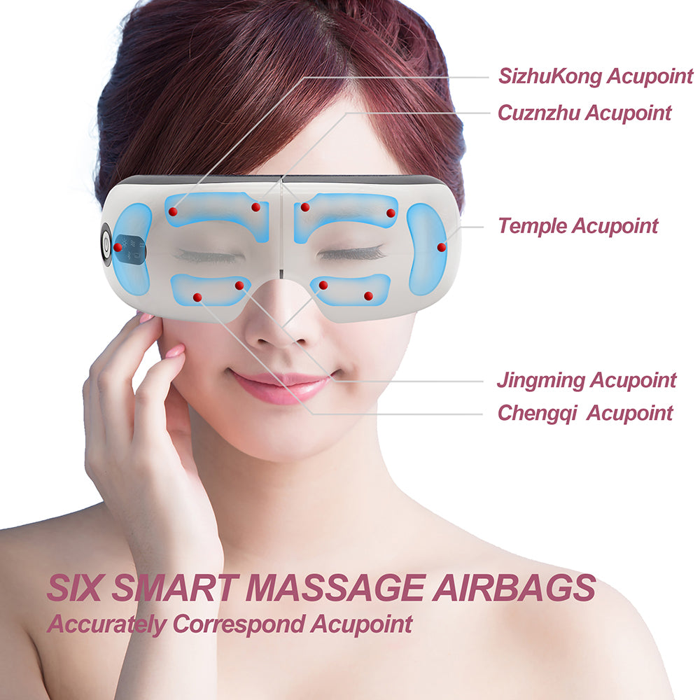 Rechargeable Steam Hot Compress Eye Massager