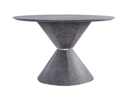Ansonia Dining Table, Faux Concrete 77830