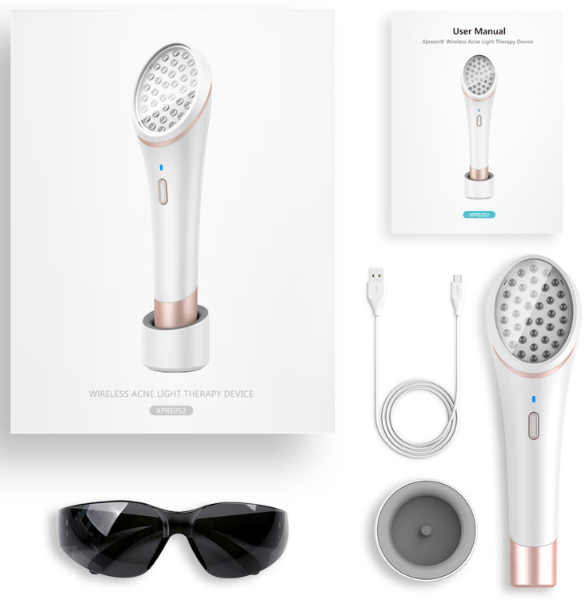 Wireless Acne Light Therapy Device